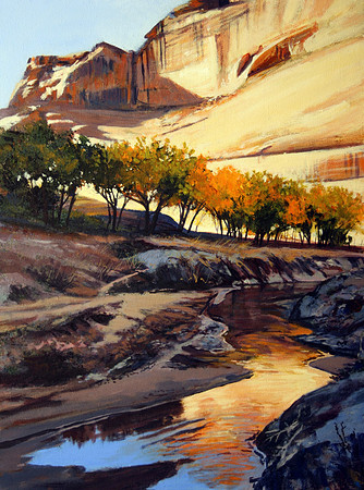 autumn reflections | ACRYLIC/CANVAS | 24 x 18