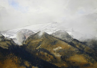 clouds coming in | watercolor | 14 x 20