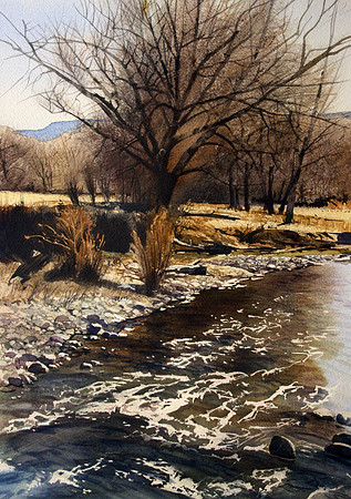 mimbres, october | watercolor | 20 x 14 SOLD