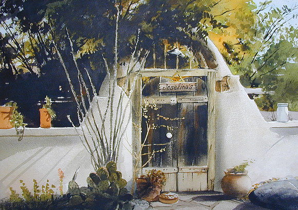 josefinas |watercolor | 10 x 16 SOLD