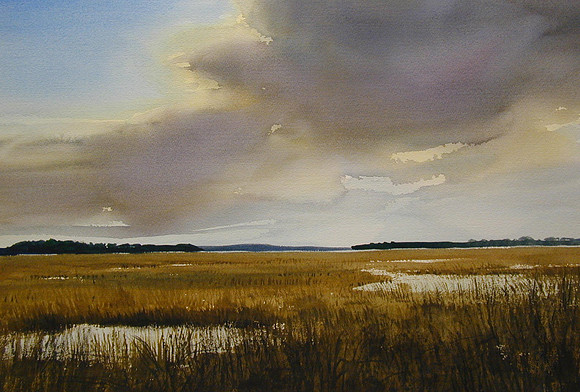 after the storm | watercolor | 14 x 20 SOLD