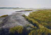 windswept grasses | watercolor | 14 x 20 SOLD