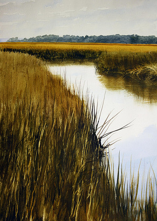 by still water | watercolor | 20 x 14 SOLD