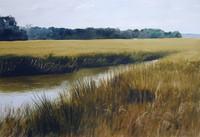 channel reflection | watercolor | 14 x 20 SOLD