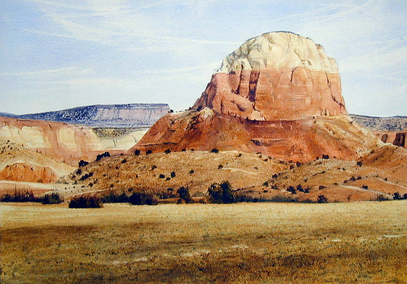 dome |watercolor | 14 x 20