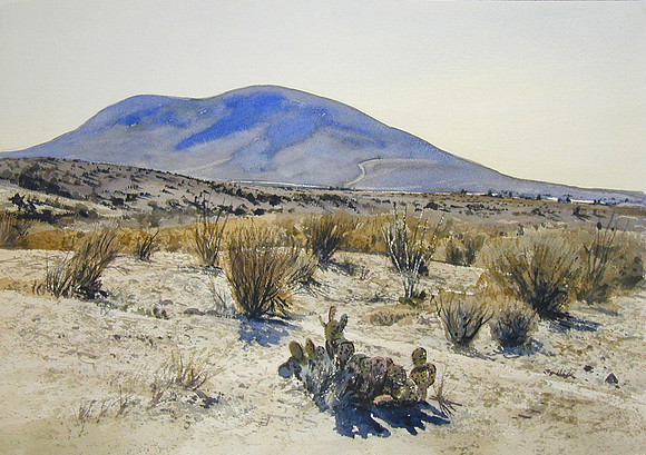 A Mountain   |watercolor | 14 x 20 SOLD
