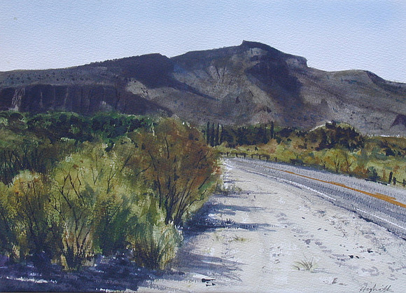 back home |watercolor | 10 x 16
