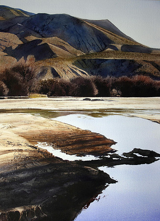 robledos |watercolor | 30 x 22 SOLD - GICLEE AVAILABLE