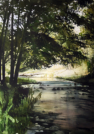 along the mimbres | watercolor | 20 x 14 SOLD