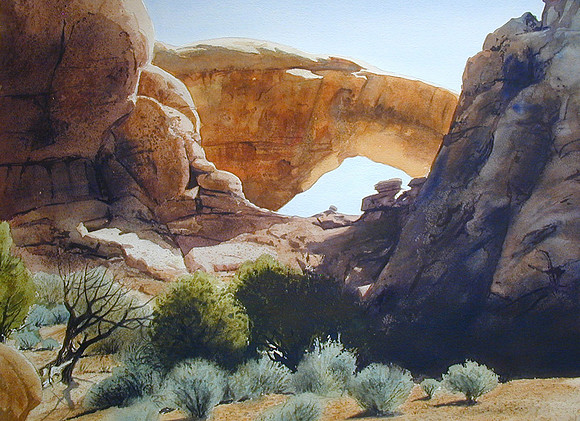 window arch |watercolor | 22 x 30 GICLEE AVAILABLE
