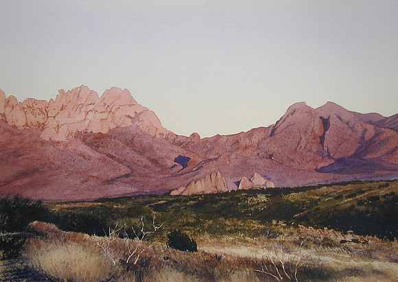 mountain landscape |watercolor | 14 x 20