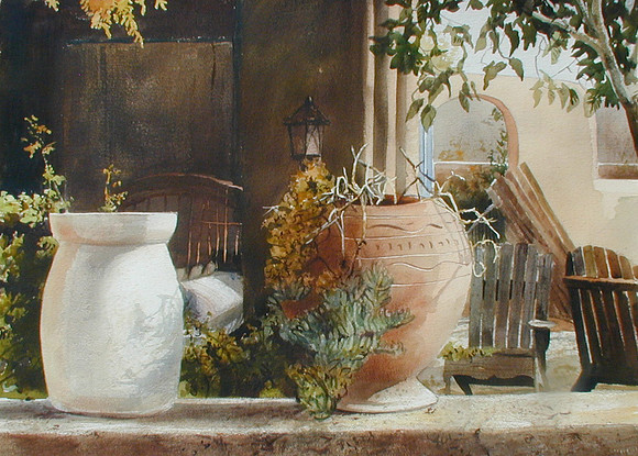 mesilla still life |watercolor | 22 x 30 SOLD - GICLEE AVAILABLE