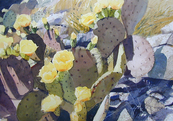 nopolitos |watercolor | 14 x 20 SOLD