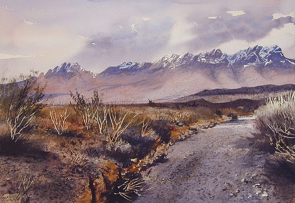 storm light |watercolor | 14 x 20 SOLD