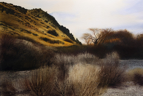 soledad canyon, winter light